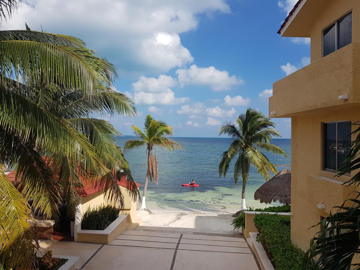 Suite frente al Mar Cancún Esterno foto