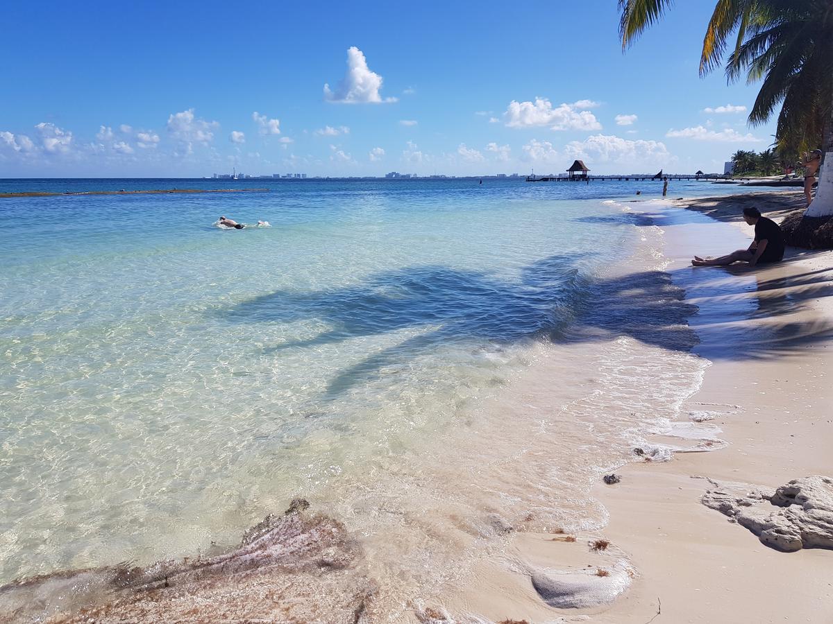 Suite frente al Mar Cancún Esterno foto